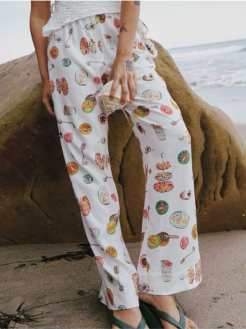 Lisa Says Gah Nora Caviar Pants NWT